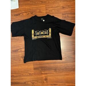 Australia Bush Dance Souvenirs Graphic T-Shirt Made In Australia Size XXL